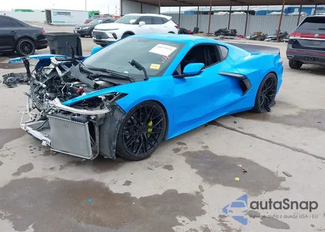 2021 Chevrolet Corvette Stingray Rwd 1Lt из США, поврежденный, VIN 1G1YA2D47M5120520